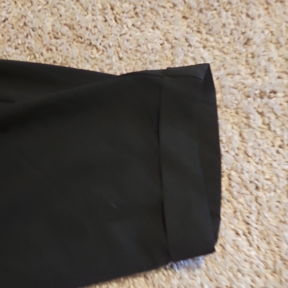 Torrid Black Tie Front Tapered Pants - Picture 6 of 11